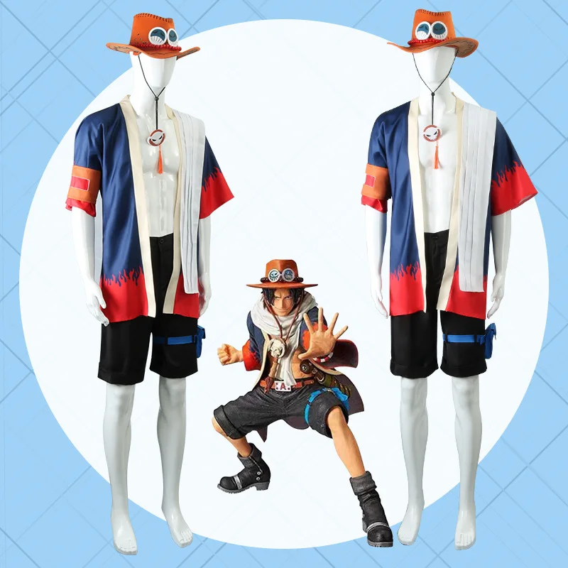 Women'S Fashion Portugal - Anime Portgas D Ace Cosplay Costume
