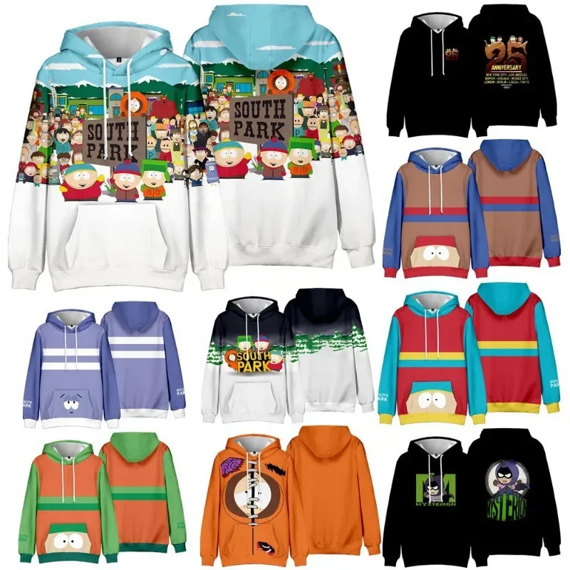 Women'S Fashion Sweatshirts - 2025 New Cosplay South Cartoon Park