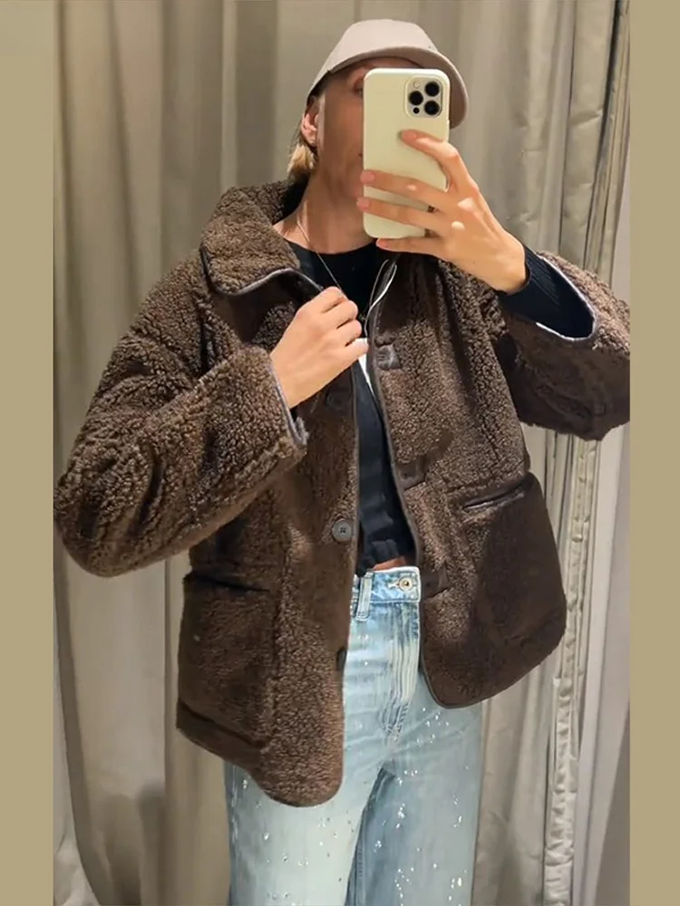 Fashion Double Sided Solid Jac - Women'S Fashion Utility Jacket のレビューと価格