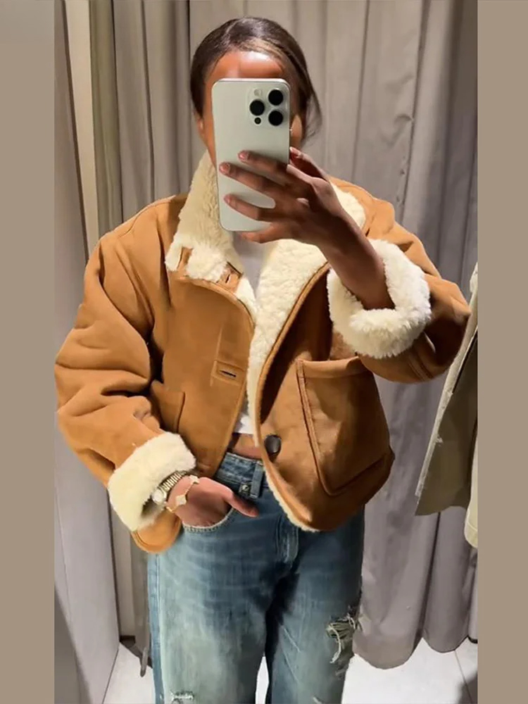 Fashion Double Sided Solid Jac - Women'S Fashion Utility Jacket のレビューと価格