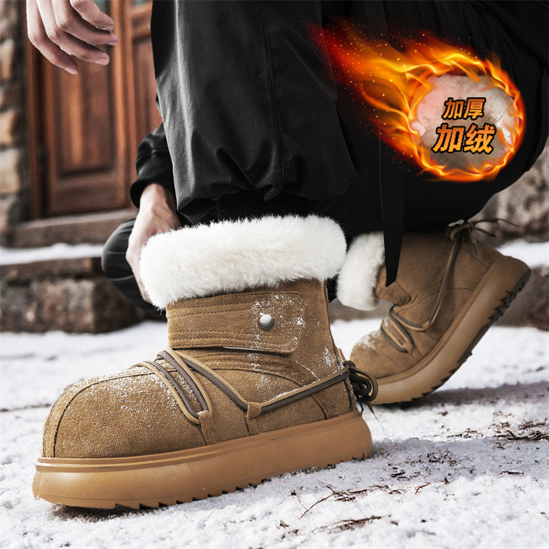 2025 New Winter Men Snow Boots - Women'S Fashion Winter 2025 のレビューと価格