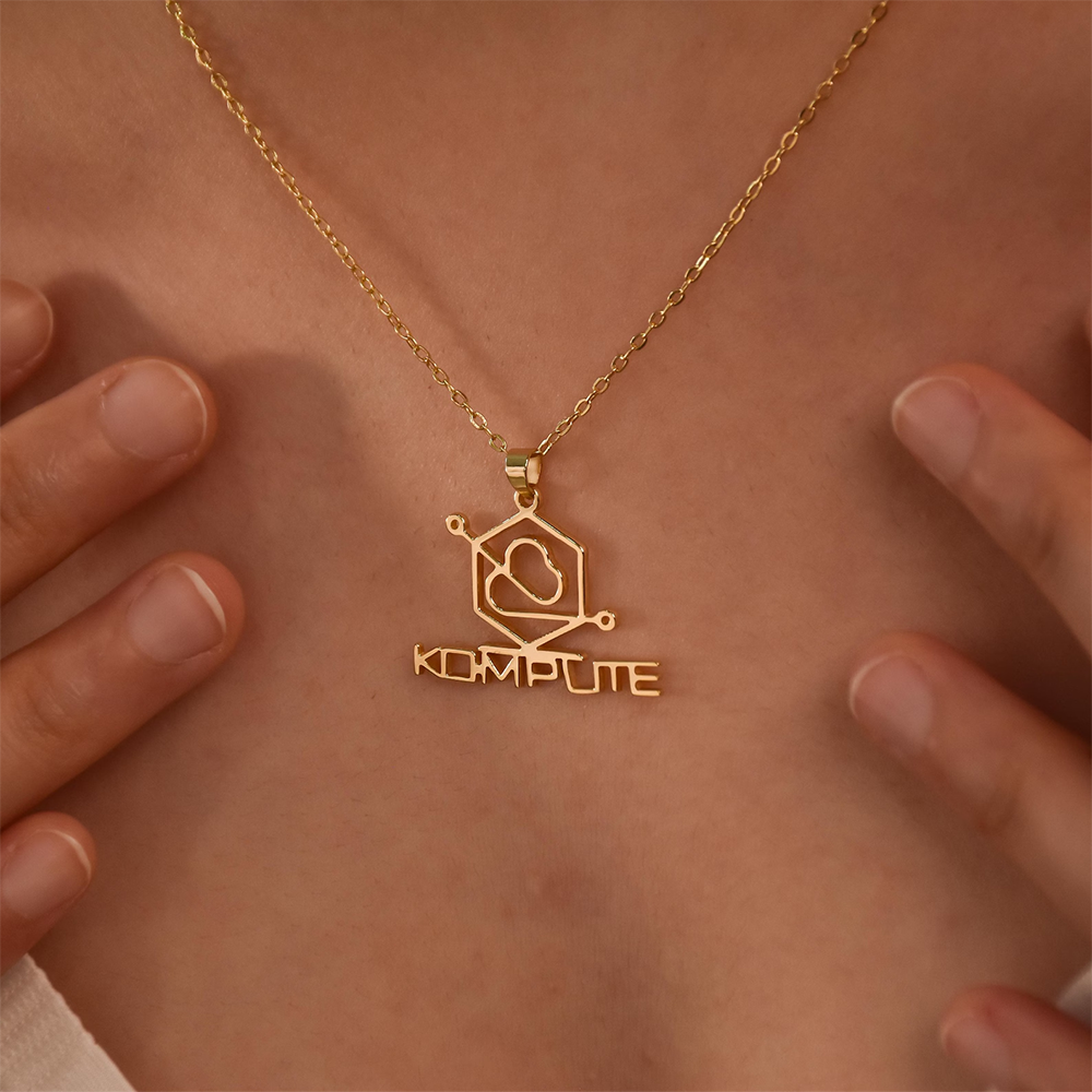 Custom Company Logo Necklace P - Women Fashion Icon のレビューと価格