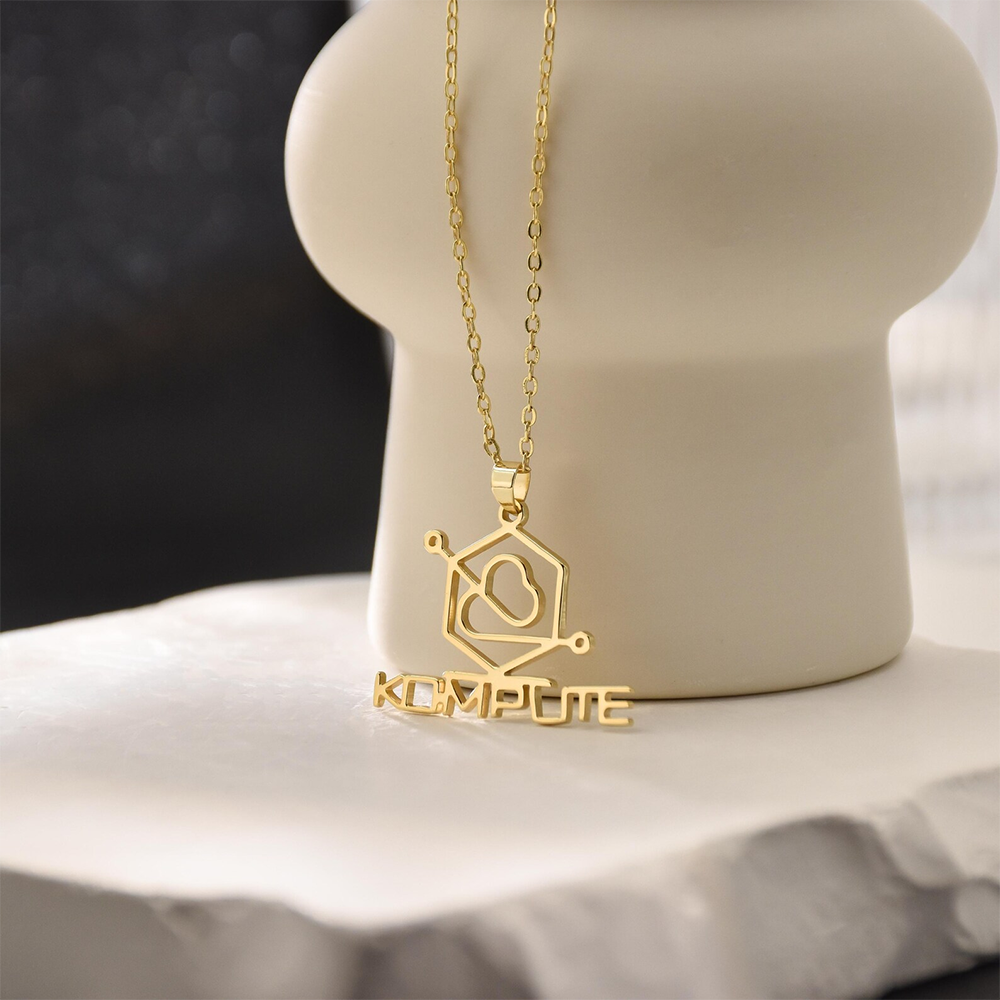 Custom Company Logo Necklace P - Women Fashion Icon のレビューと価格