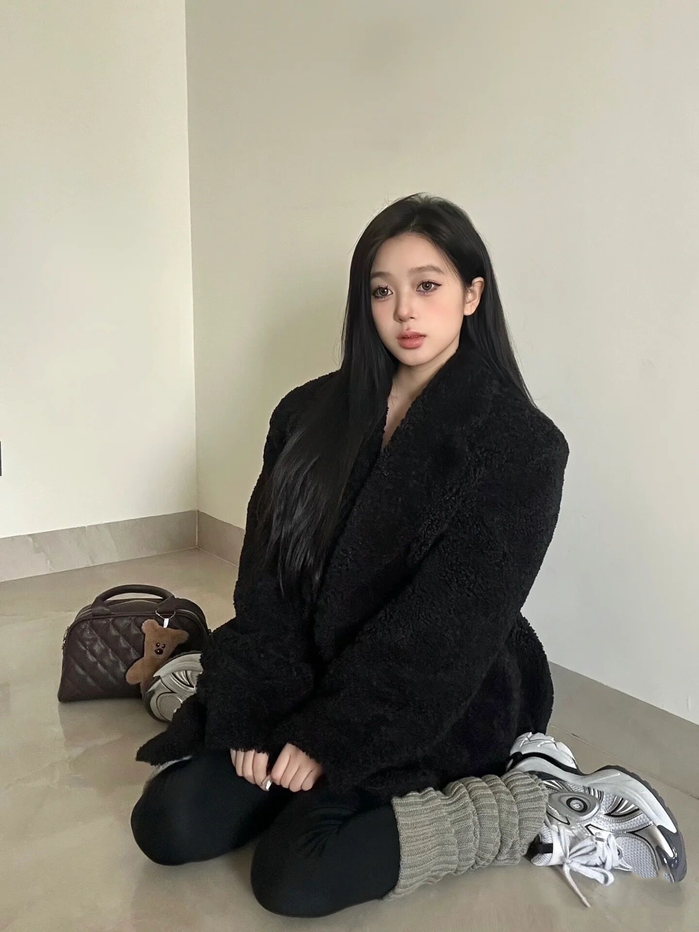 Lamb Wool Jacket Spring Woman  - Women'S Fashion Utility Jacket のレビューと価格