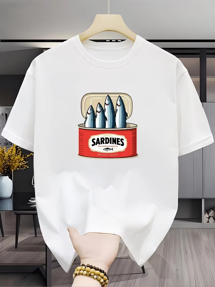 Sardines T Shirt Fish Graphic  - Women'S Fashion Portugal のレビューと価格
