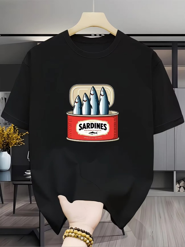 Sardines T Shirt Fish Graphic  - Women'S Fashion Portugal のレビューと価格
