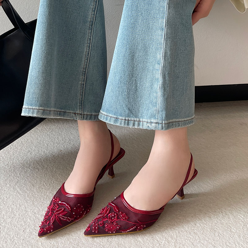 2026 Elegant Slingback Sandals - Women Fashion Brand のレビューと価格