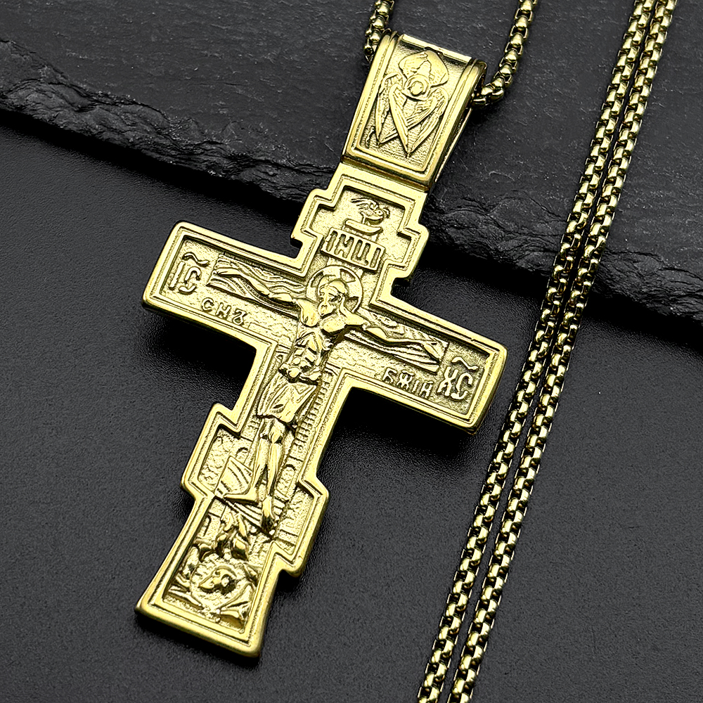 Orthodox IC XC Icon Cross Jesu - Women Fashion Icon のレビューと価格