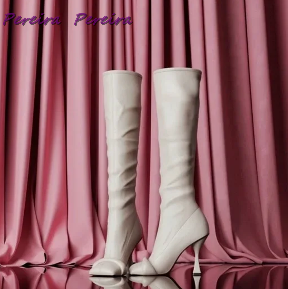 Solid Strange Style Knee-High  - Women'S Fashion Winter 2025 のレビューと価格