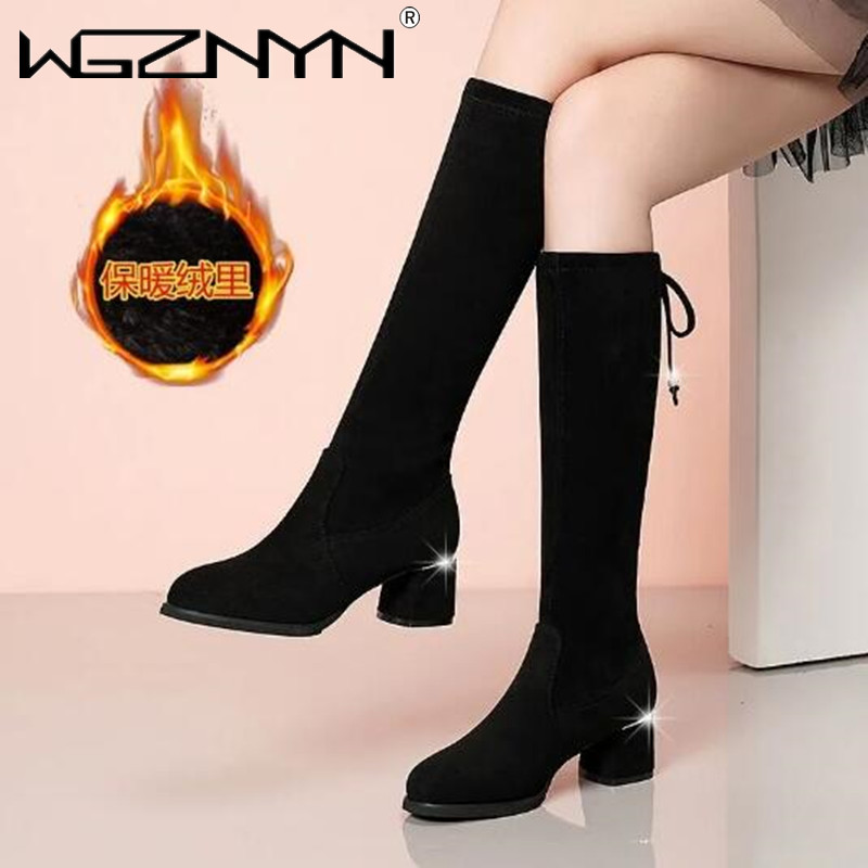 Women Autumn Winter Black Knee - Women'S Fashion Winter 2025 のレビューと価格