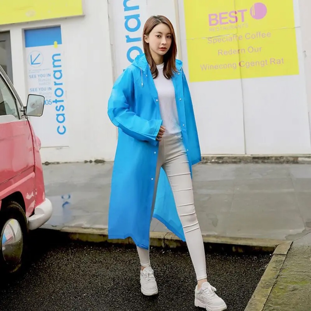 New Waterproof Raincoat Adult  - Women'S Fashion Raincoat のレビューと価格