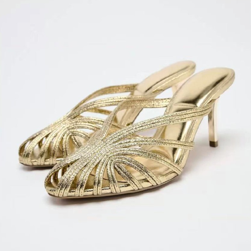 Designer Hollow Pointed Toe Pu - Women Fashion Brand のレビューと価格