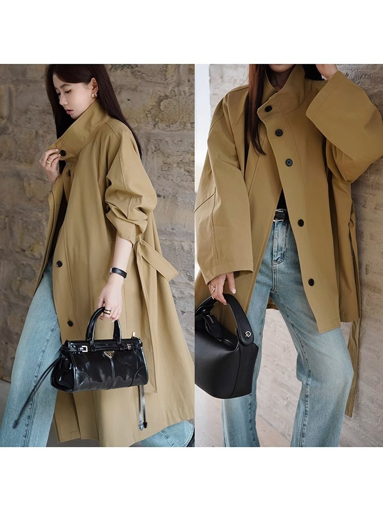 Brown Trench Women'S Fashionab - Women'S Fashion Raincoat のレビューと価格