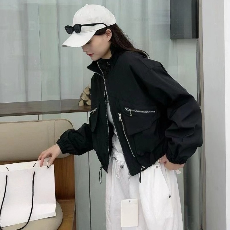 2025 Spring Autumn Korean Fash - Women'S Fashion Utility Jacket のレビューと価格
