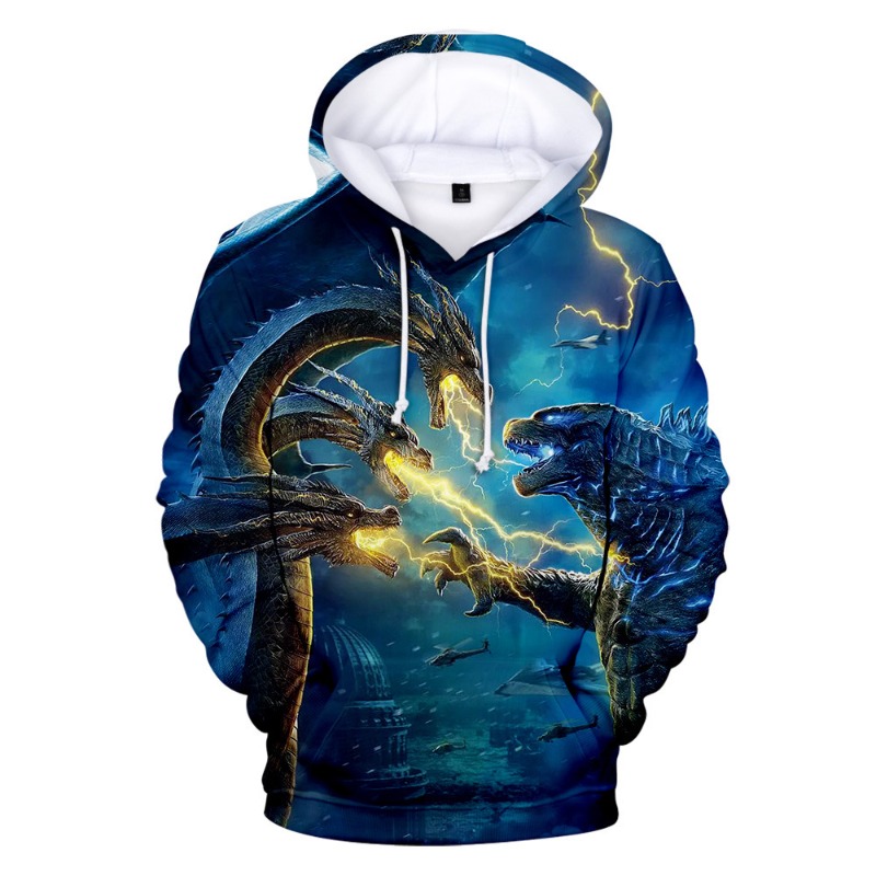 New Anime Godzilla Cosplay Hoo - Women'S Fashion Sweatshirts のレビューと価格