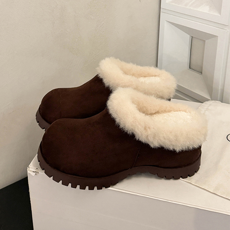 Women Fluffy Mules Shoes Flats - Women'S Fashion Winter 2025 のレビューと価格