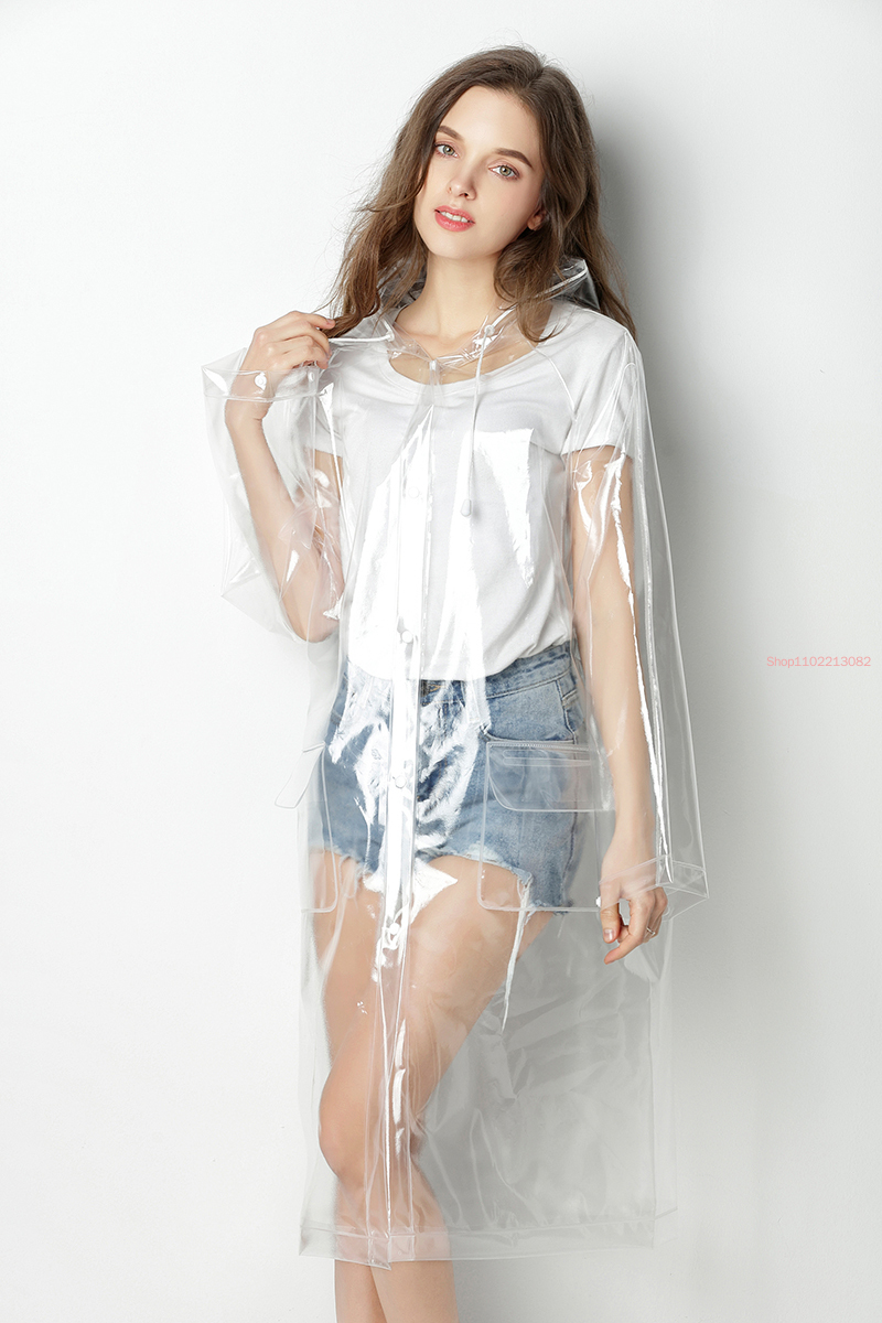 Super Transparent Raincoat for - Women'S Fashion Raincoat のレビューと価格