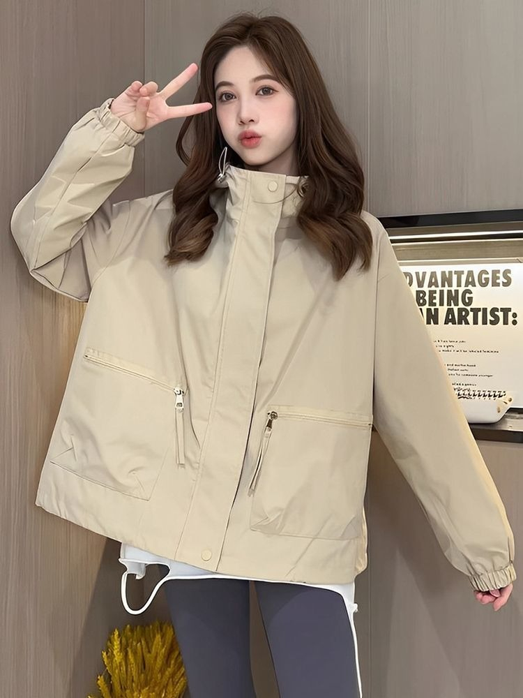 Women's Fashionable Hooded Win - Women'S Fashion Utility Jacket のレビューと価格