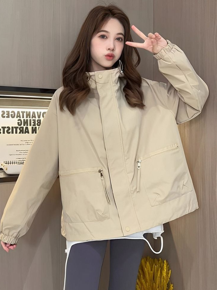 Women's Fashionable Hooded Win - Women'S Fashion Utility Jacket のレビューと価格