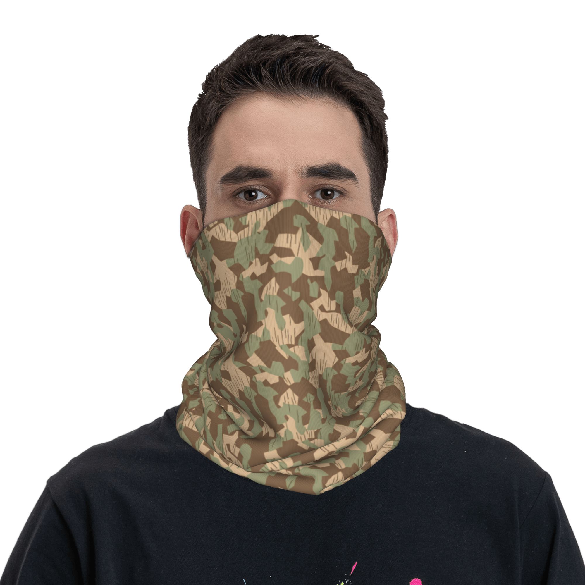 WW2 German Camos Bandana Neck  - Women'S Fashion Ww2 のレビューと価格