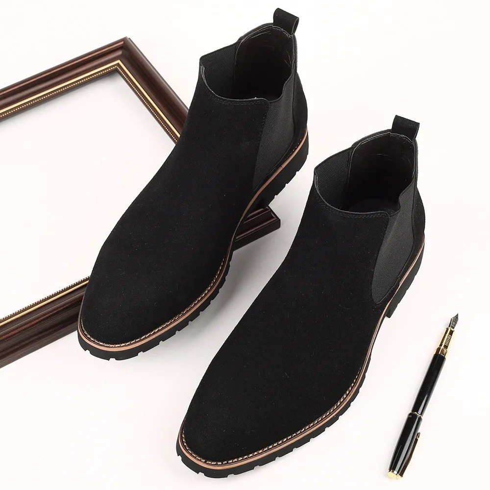 Men Ankle Boots British Style  - Women'S Fashion Winter 2025 のレビューと価格