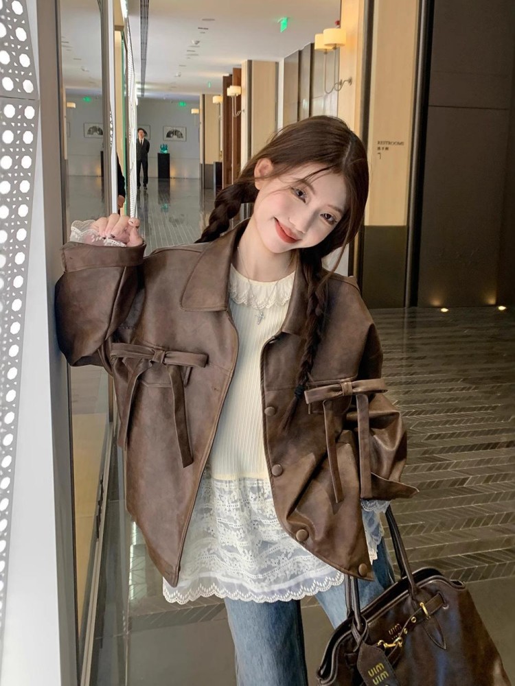 Biker Jackets Womens Jacket Ja - Women'S Fashion Utility Jacket のレビューと価格