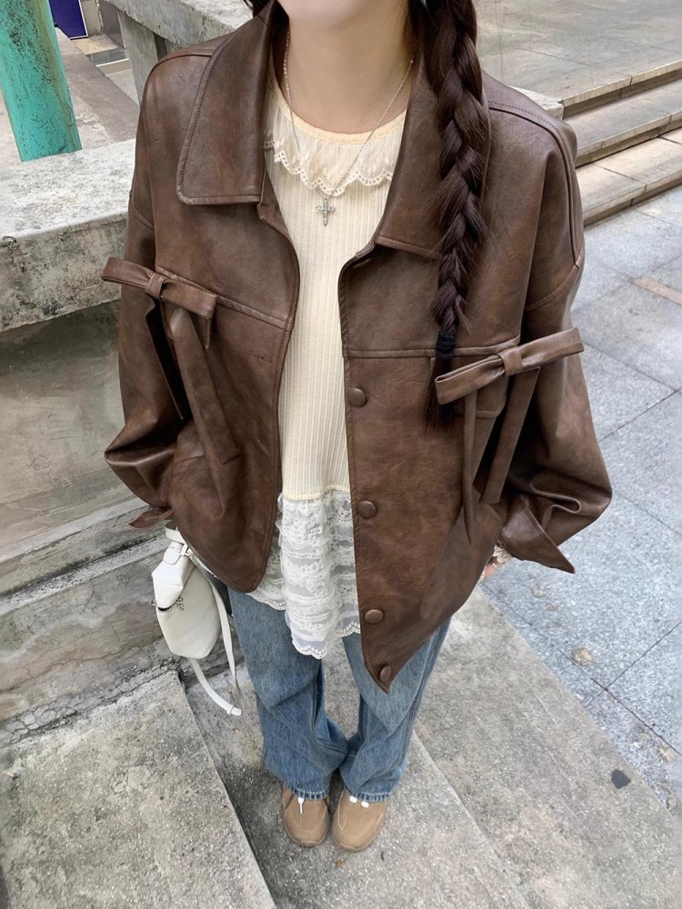 Biker Jackets Womens Jacket Ja - Women'S Fashion Utility Jacket のレビューと価格