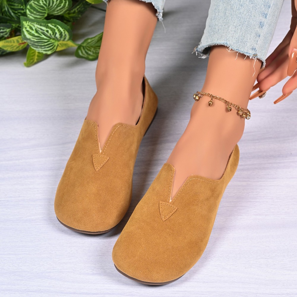 Women's Flat Shoes Slip-on Rou - Women'S Fashion Quick Delivery のレビューと価格
