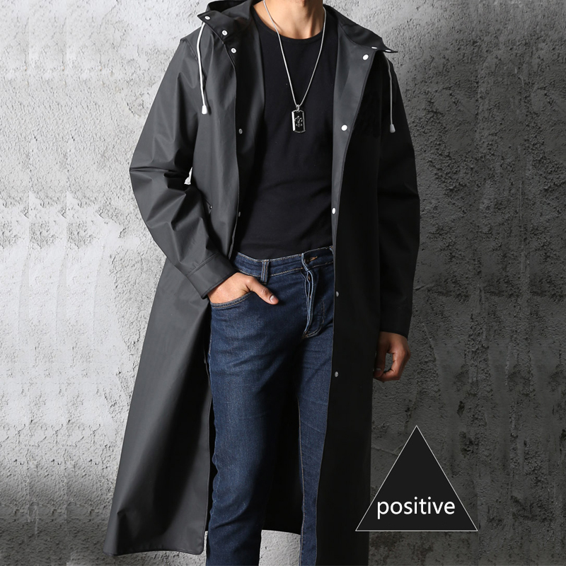 RainCoat Black Fashion Adult L - Women'S Fashion Raincoat のレビューと価格