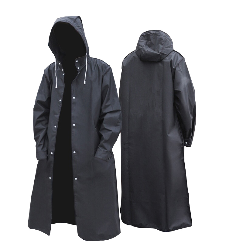 RainCoat Black Fashion Adult L - Women'S Fashion Raincoat のレビューと価格
