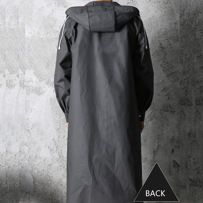 RainCoat Black Fashion Adult L - Women'S Fashion Raincoat のレビューと価格