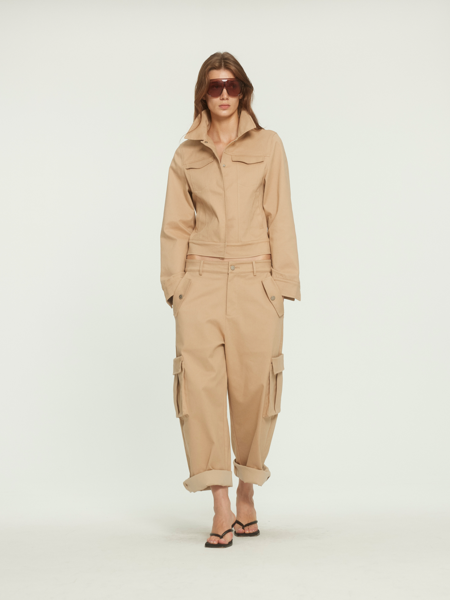 Buzhou Early Autumn Workwear S - Women'S Fashion Utility Jacket のレビューと価格