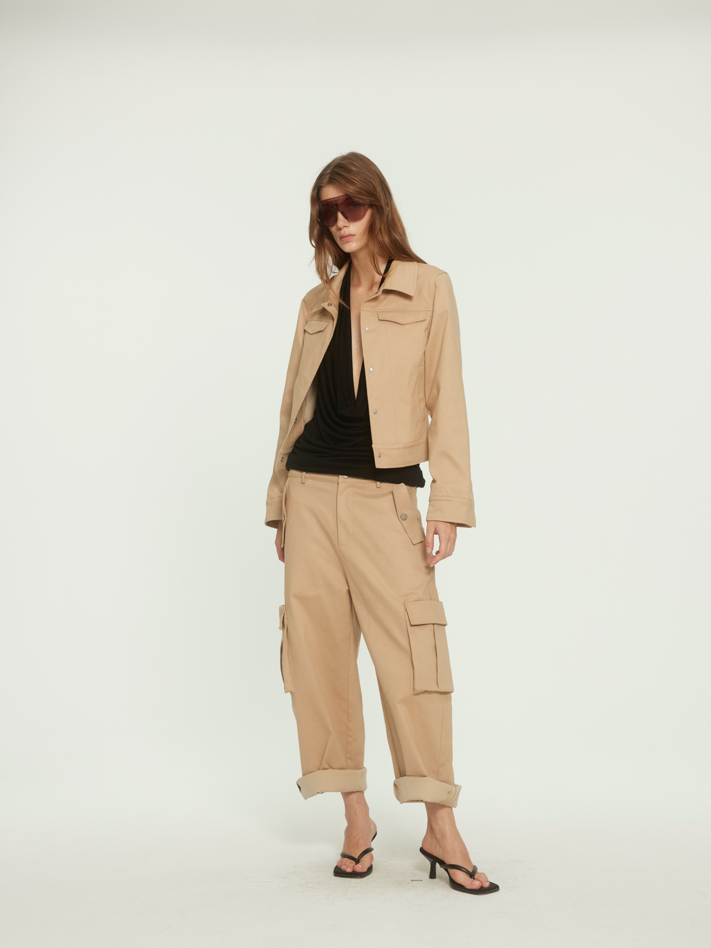 Buzhou Early Autumn Workwear S - Women'S Fashion Utility Jacket のレビューと価格