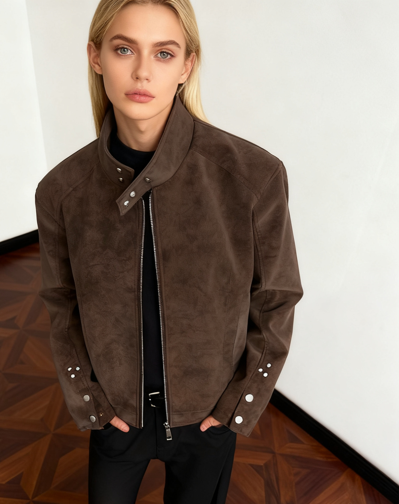 Biker Jackets Womens Jacket El - Women'S Fashion Utility Jacket のレビューと価格